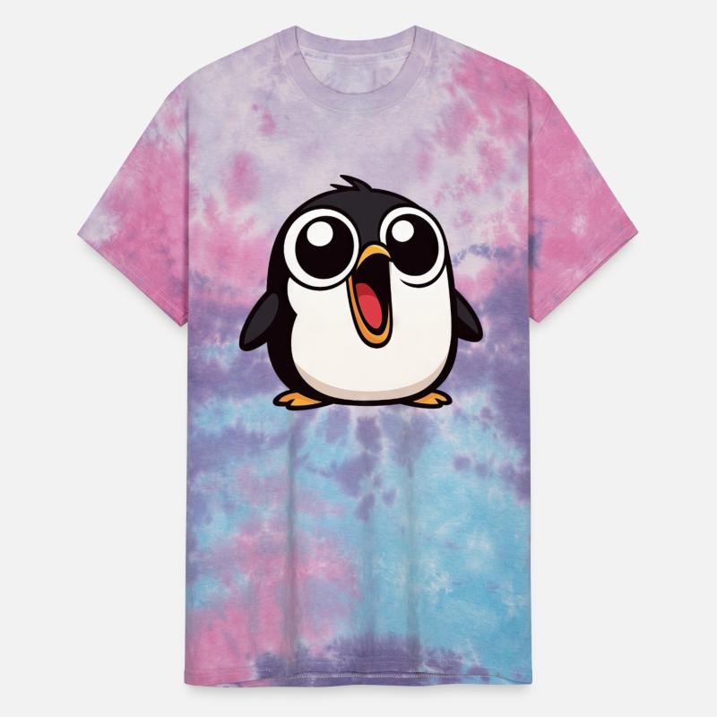 Kawaii penguin excited cartoon cute for kids