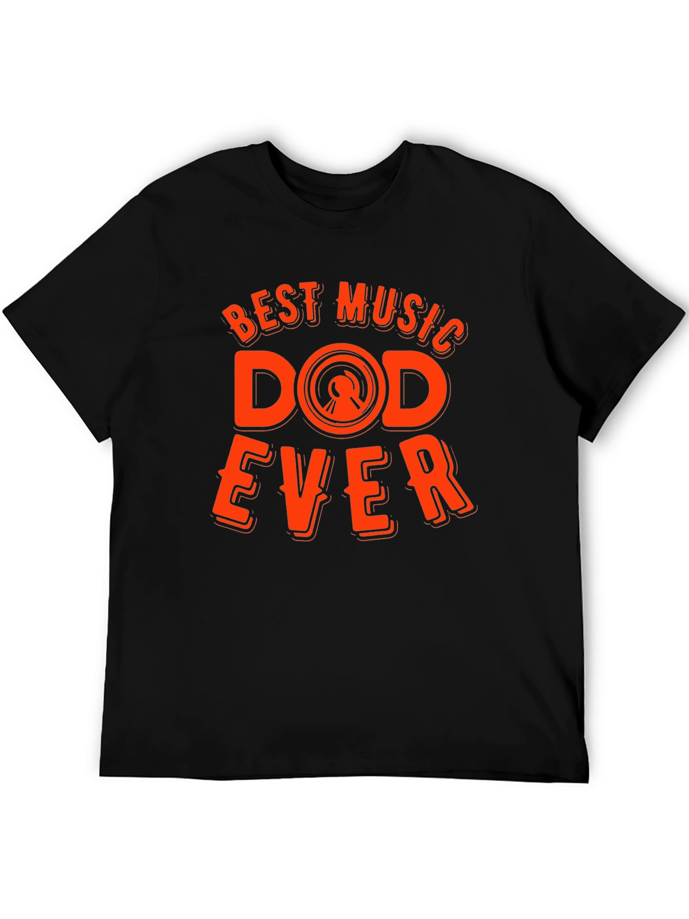 Best Music DAD Ever Graphic Tee
