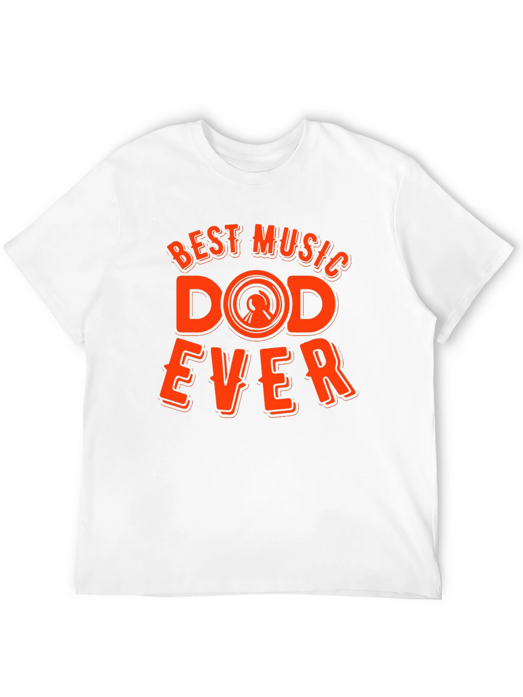 Best Music DAD Ever Graphic Tee