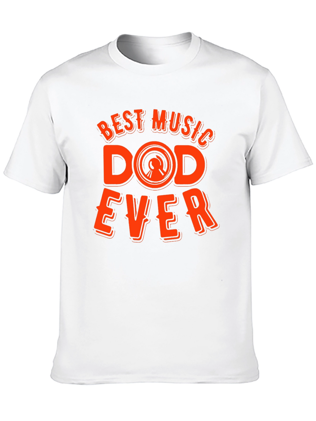 Best Music DAD Ever Graphic Tee