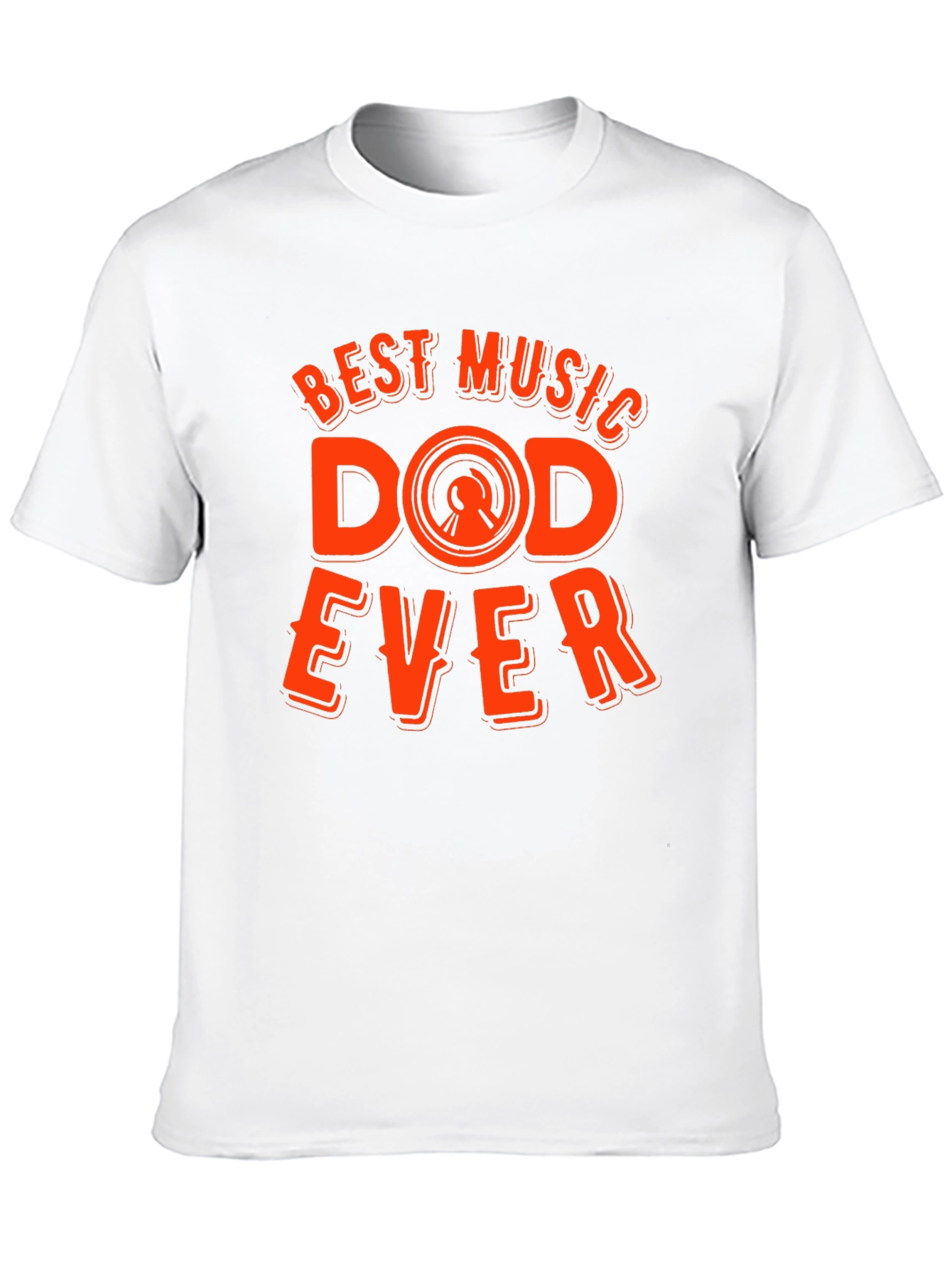 Best Music DAD Ever Graphic Tee