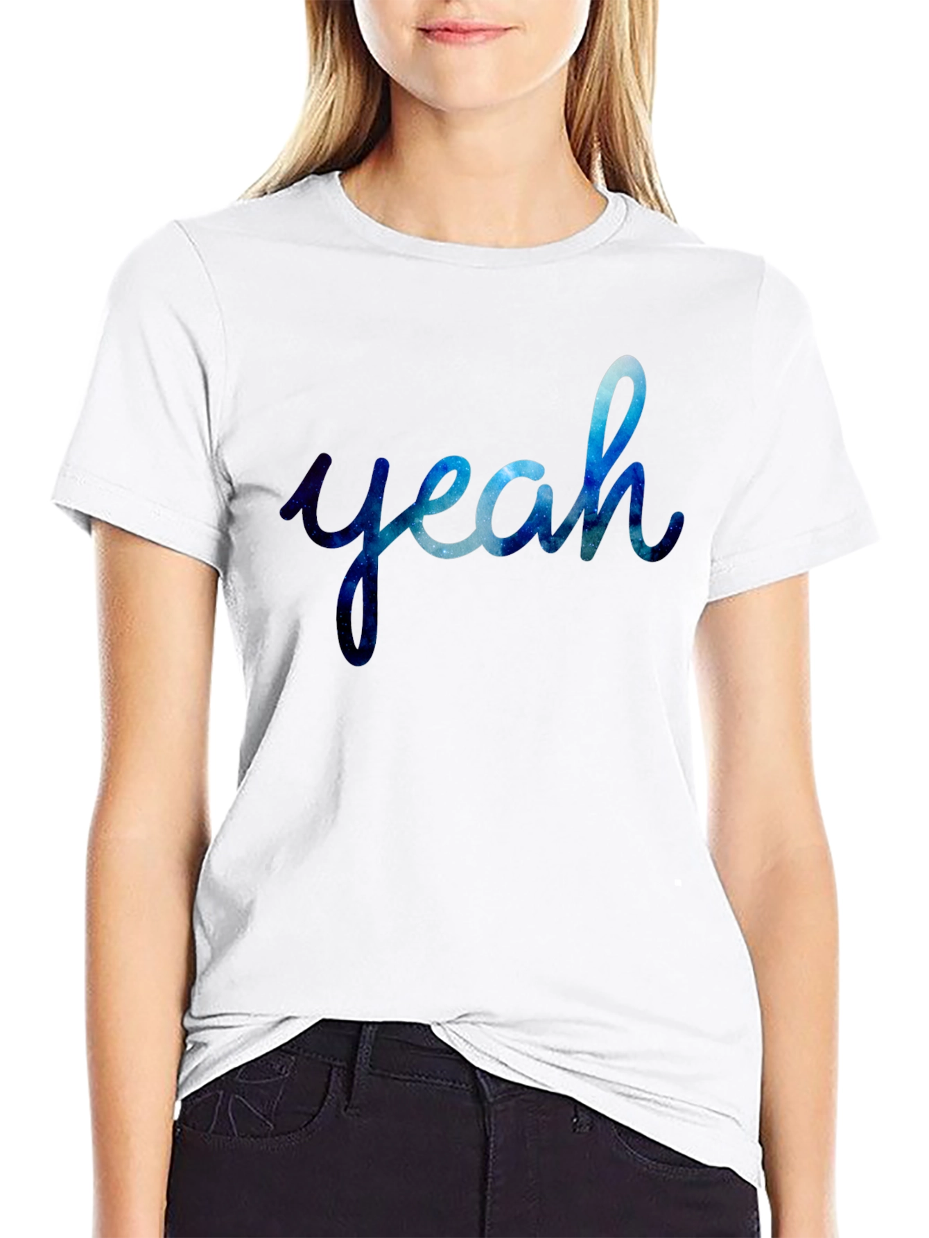 Cool Yeah Galaxy T-Shirt - Trendy Graphic Tee