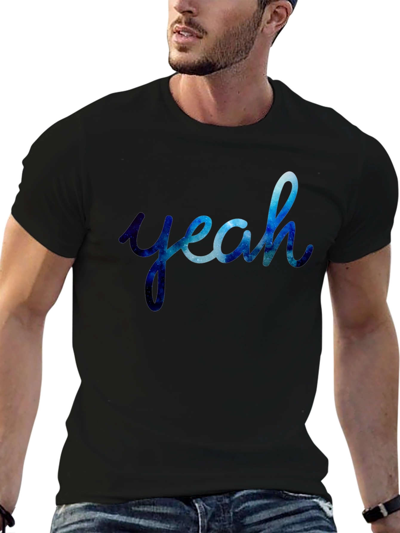 Cool Yeah Galaxy T-Shirt - Trendy Graphic Tee