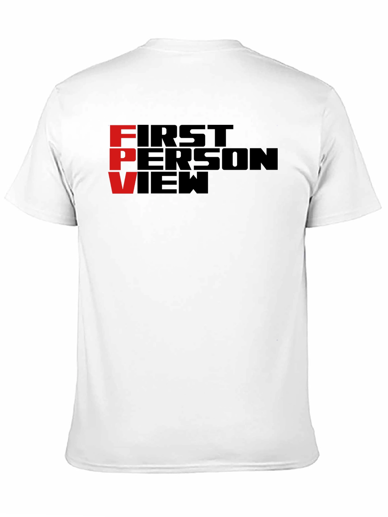 FPV First Person View Black T-Shirt