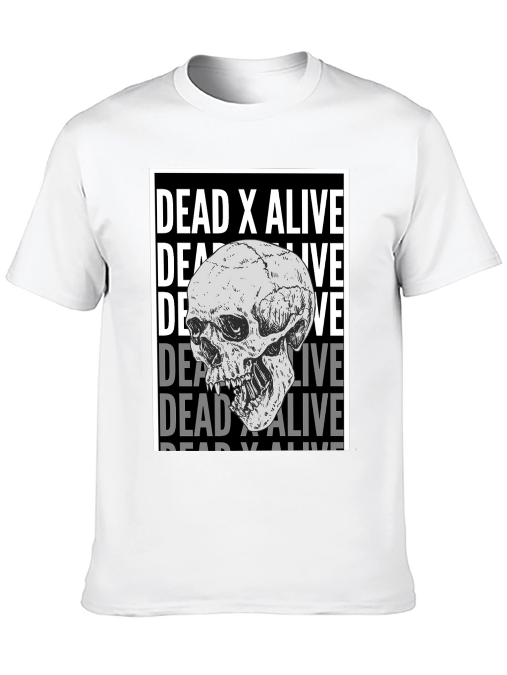 Dead X Alive Skull Graphic T-Shirt