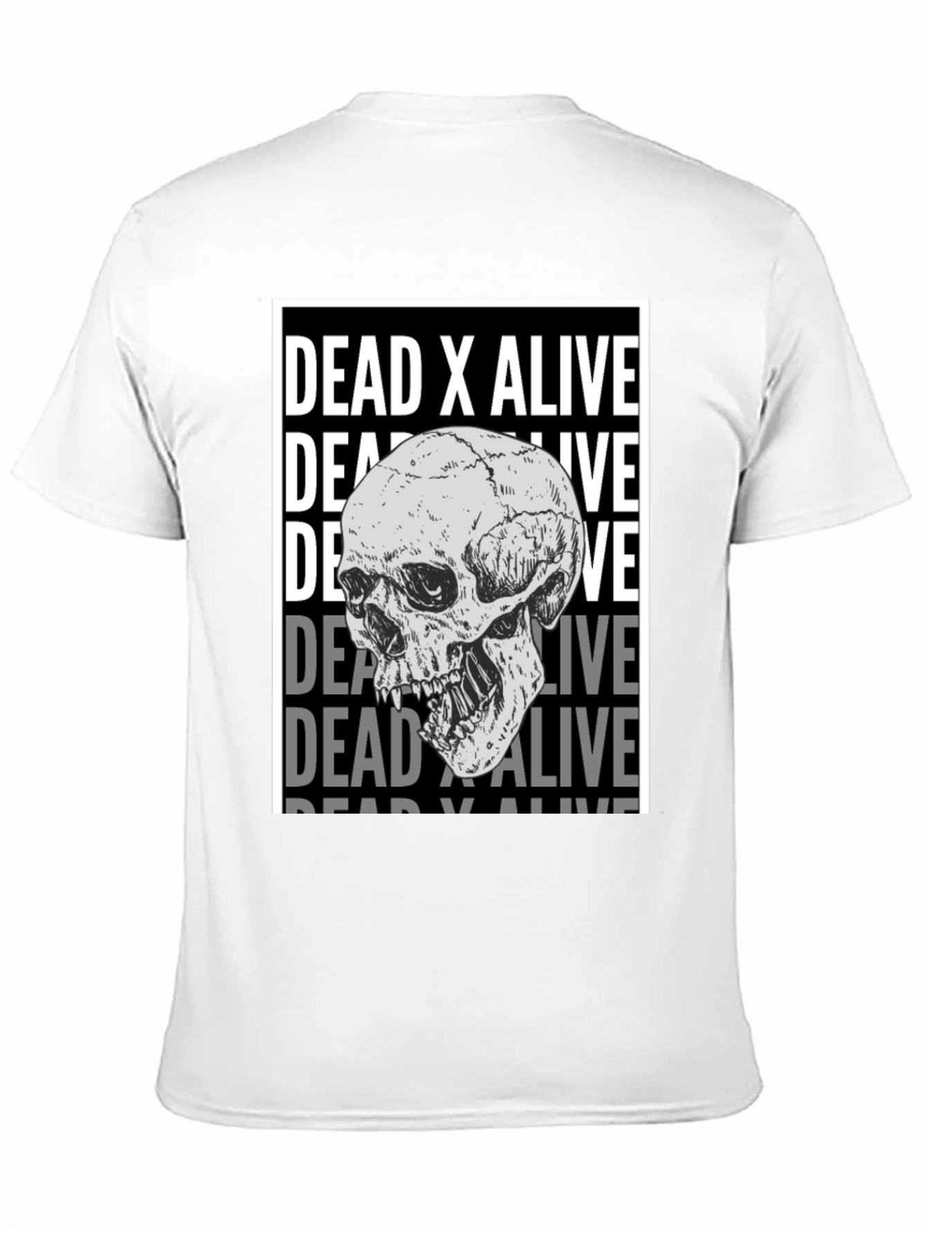 Dead X Alive Skull Graphic T-Shirt