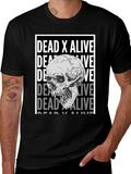 Dead X Alive Skull Graphic T-Shirt