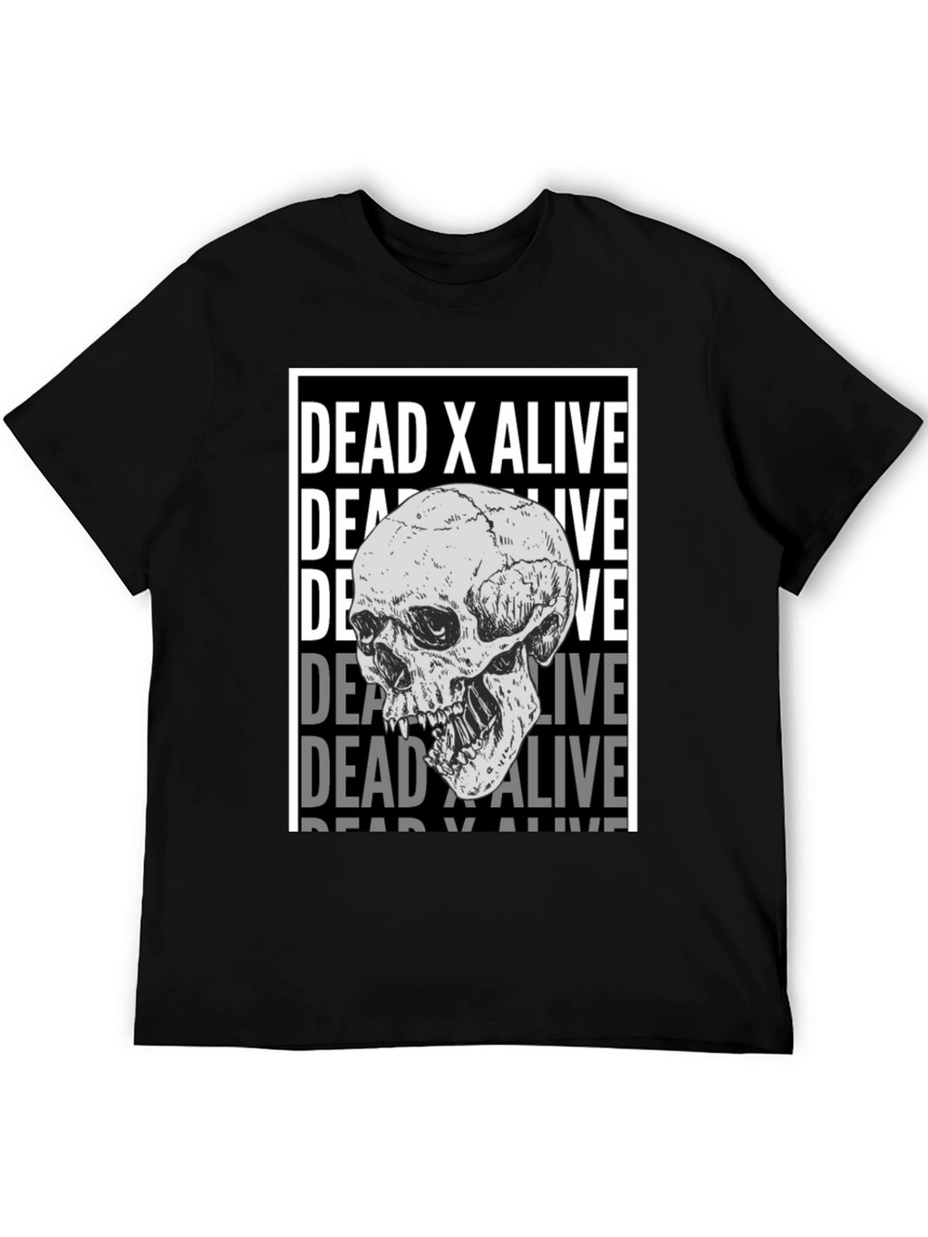 Dead X Alive Skull Graphic T-Shirt