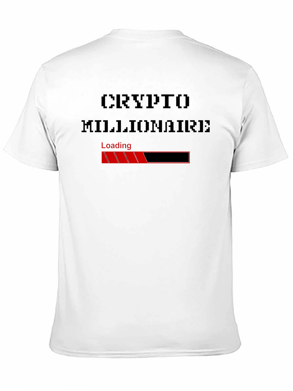 Crypto Millionaire Loading T-Shirt - Black