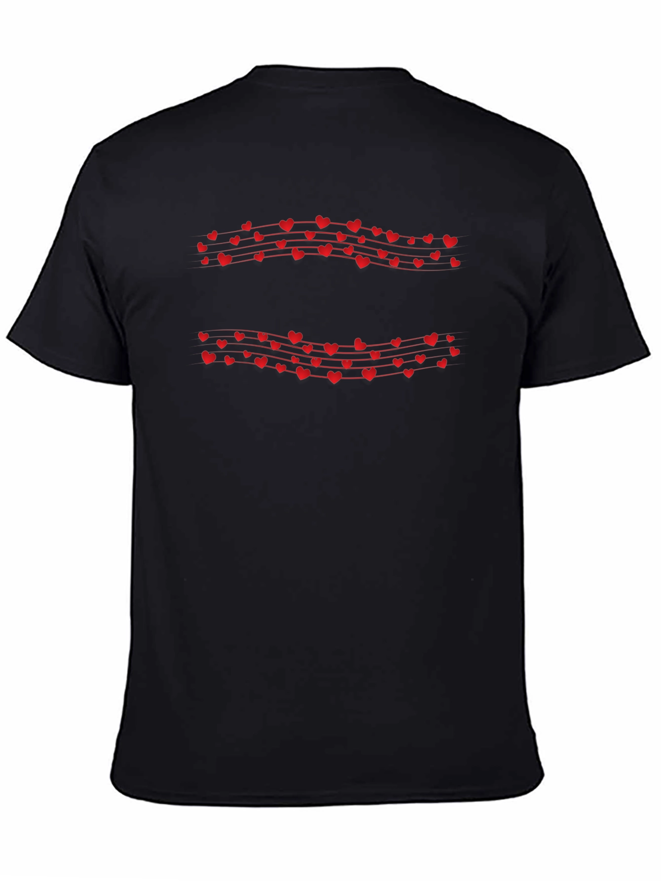 Heart String T-Shirt - Valentines Day Love Tee