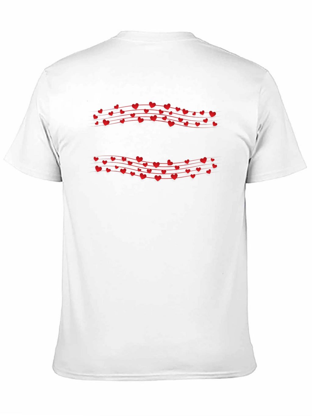 Heart String T-Shirt - Valentines Day Love Tee