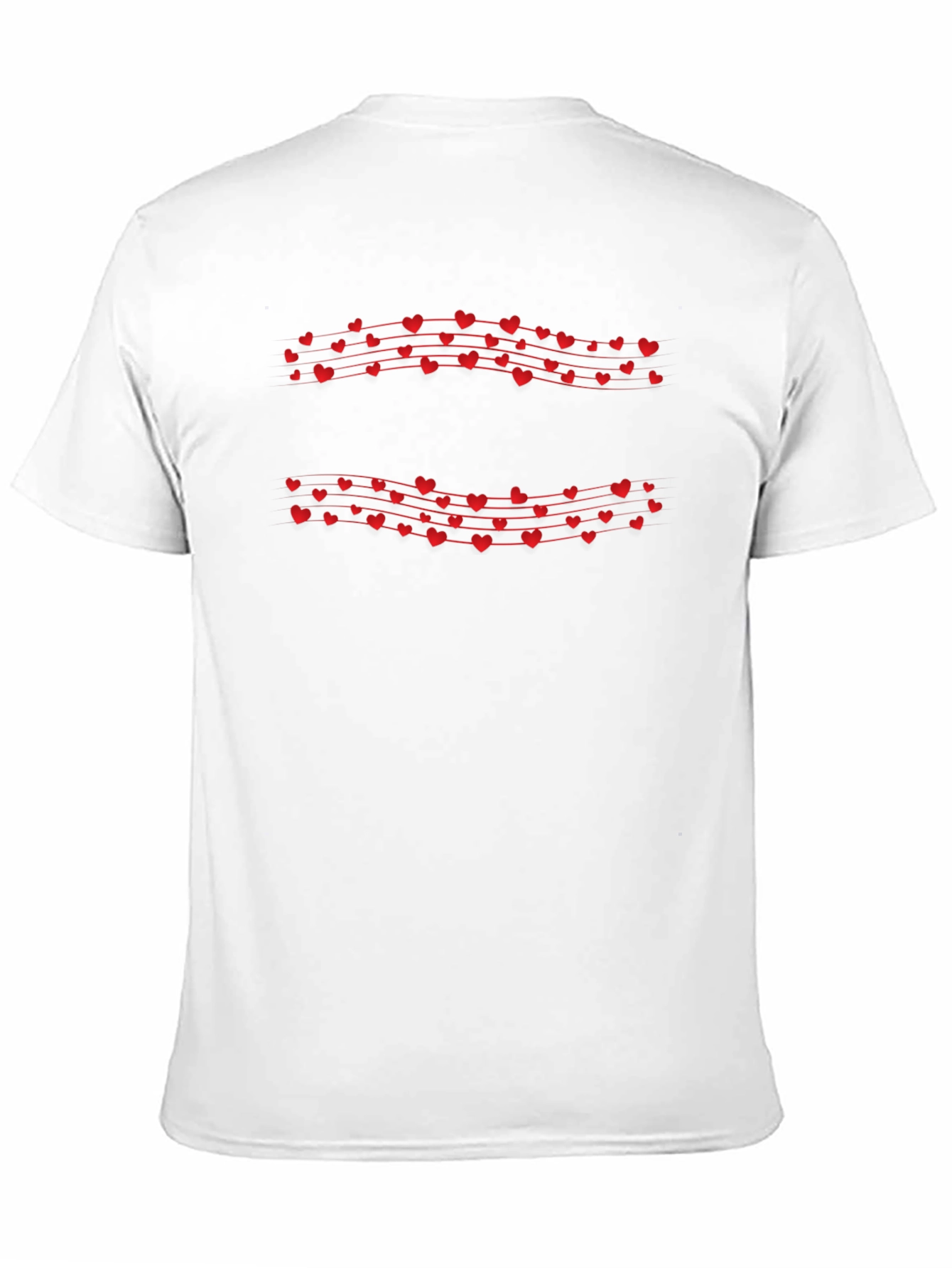 Heart String T-Shirt - Valentines Day Love Tee
