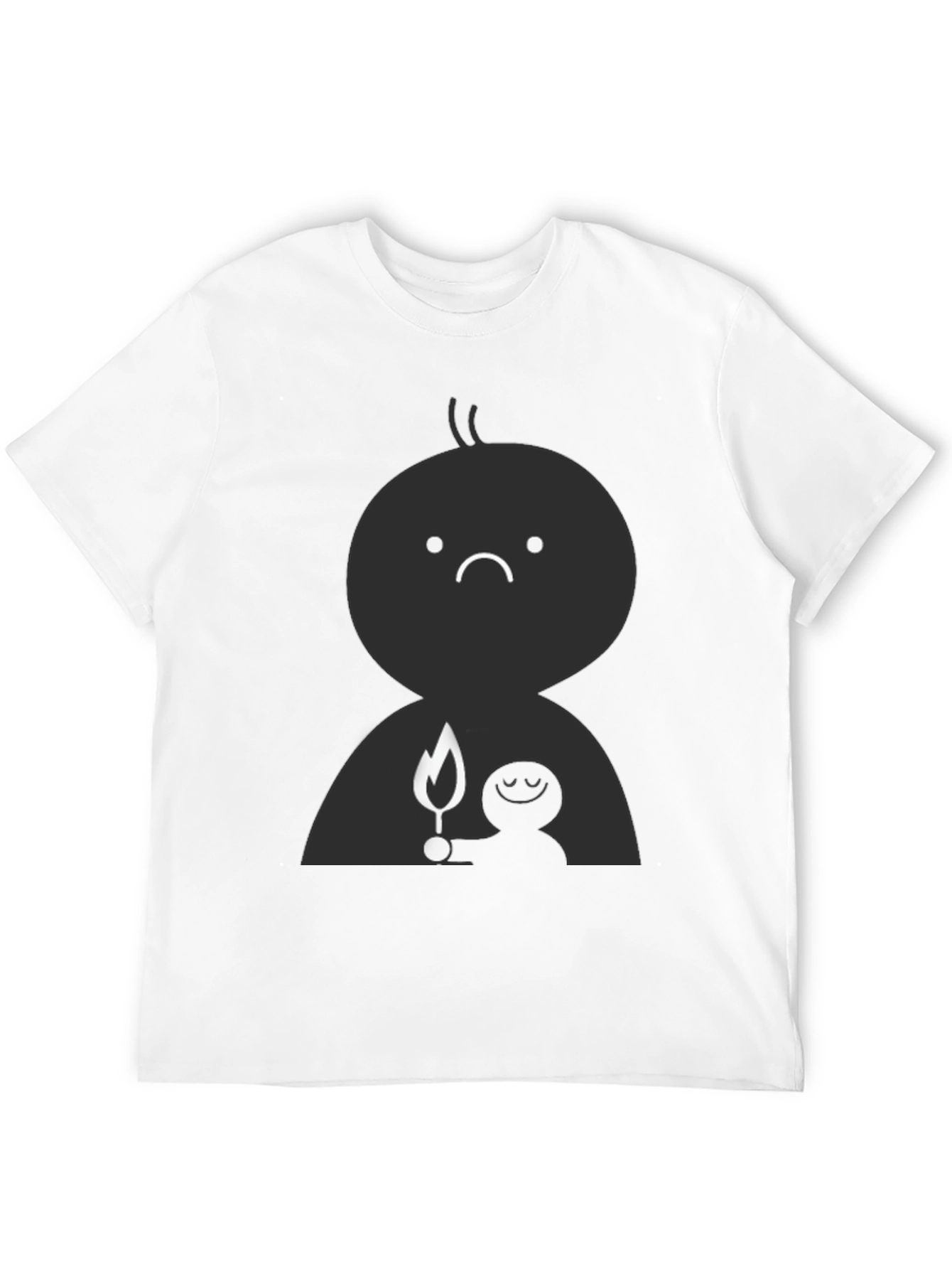 Emotional Light Black T-Shirt