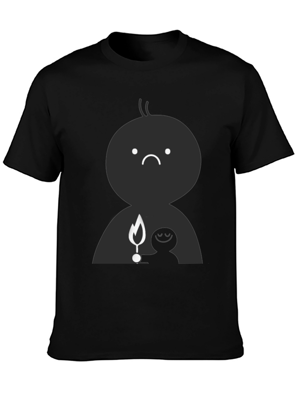 Emotional Light Black T-Shirt