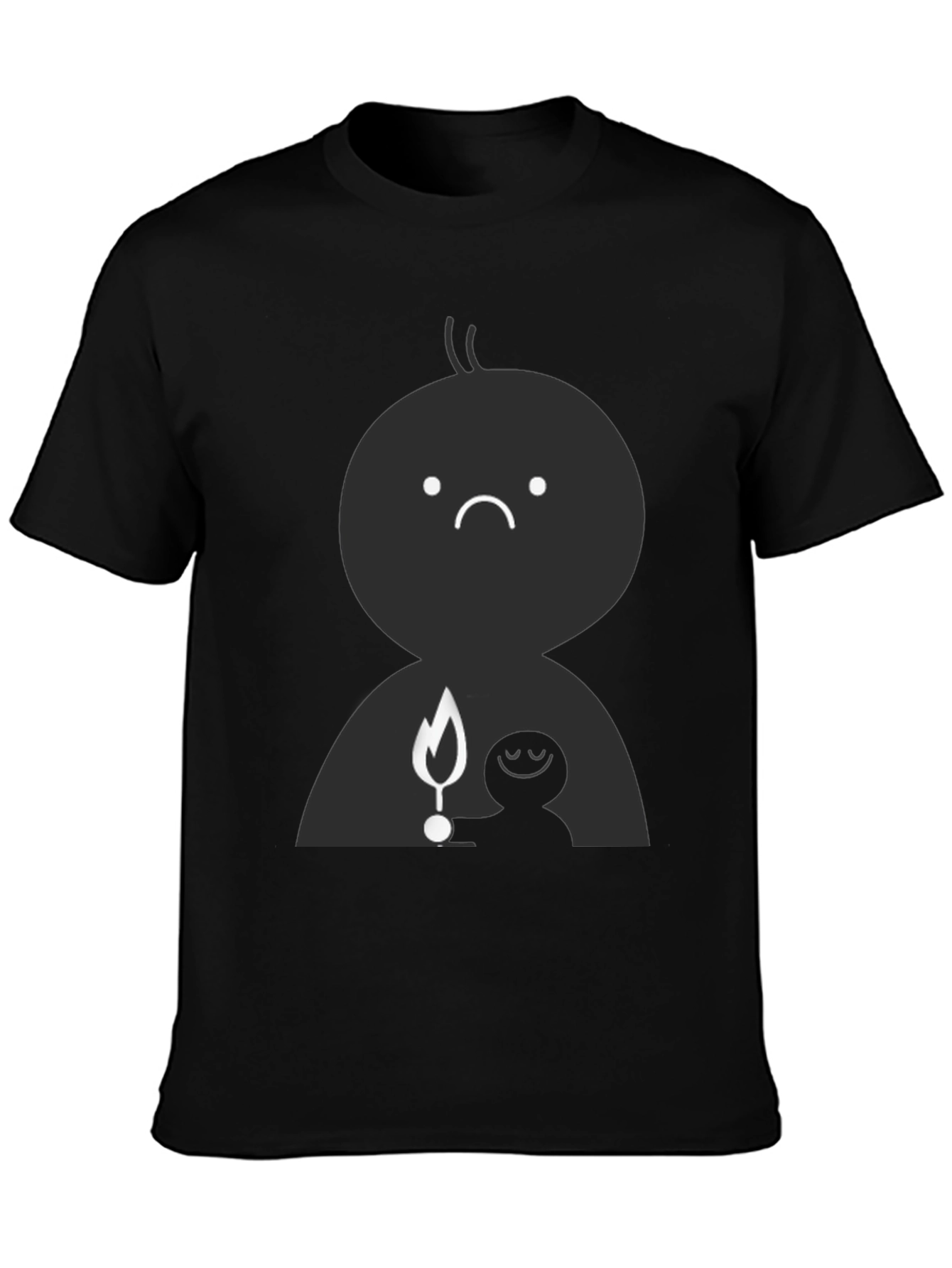Emotional Light Black T-Shirt