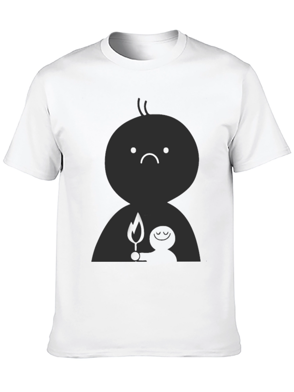 Emotional Light Black T-Shirt