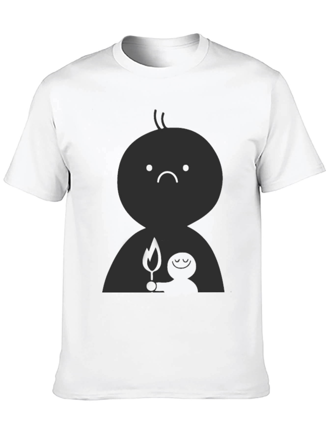 Emotional Light Black T-Shirt