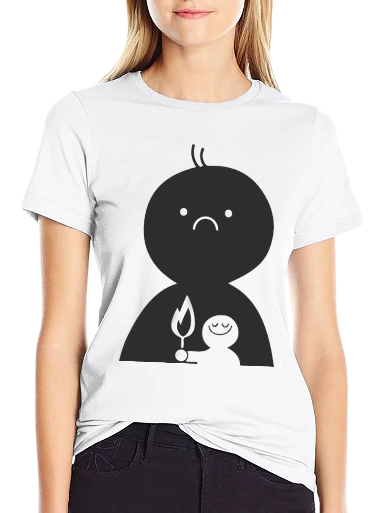 Emotional Light Black T-Shirt