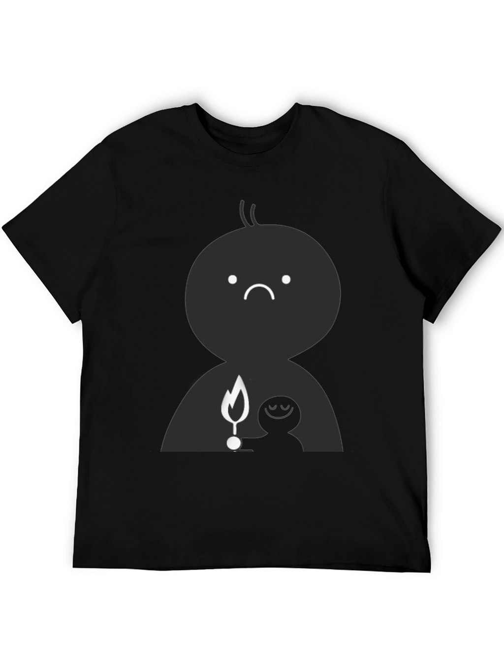 Emotional Light Black T-Shirt
