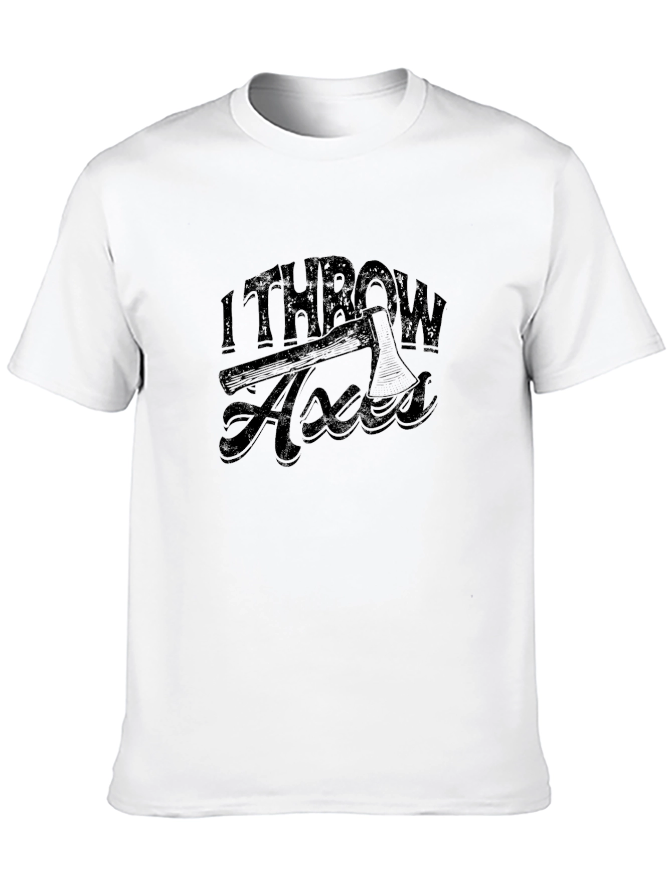 I Throw Axes Graphic Tee