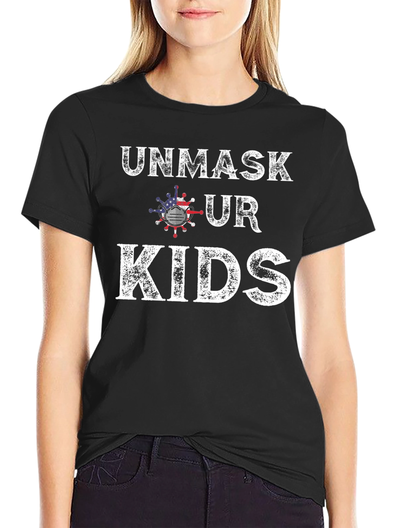 Unmask Our Kids Graphic T-Shirt