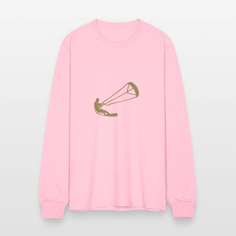 Kitesurfer silhouette kiteboarding adrenaline athl