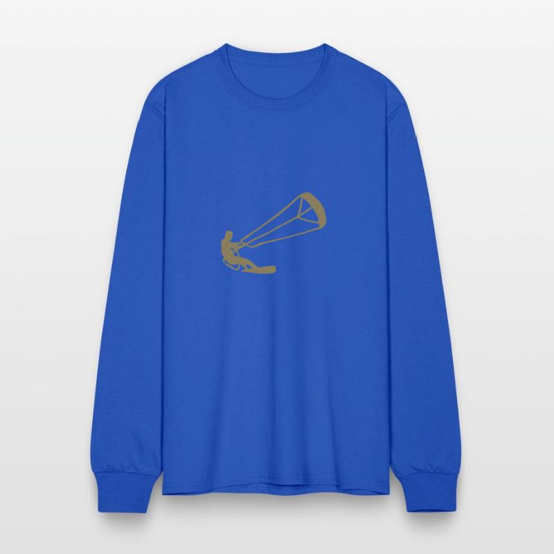 Kitesurfer silhouette kiteboarding adrenaline athl