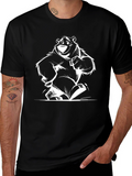 Cool Bear Graphic T-Shirt - Black
