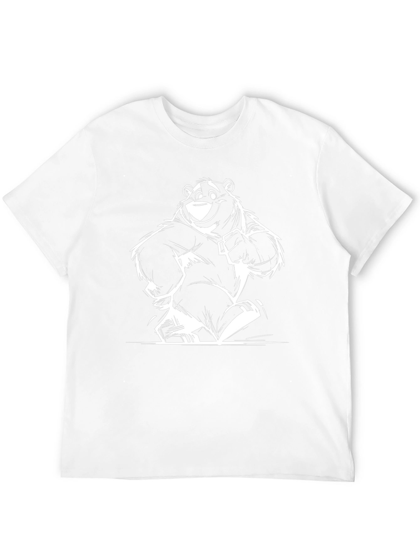 Cool Bear Graphic T-Shirt - Black