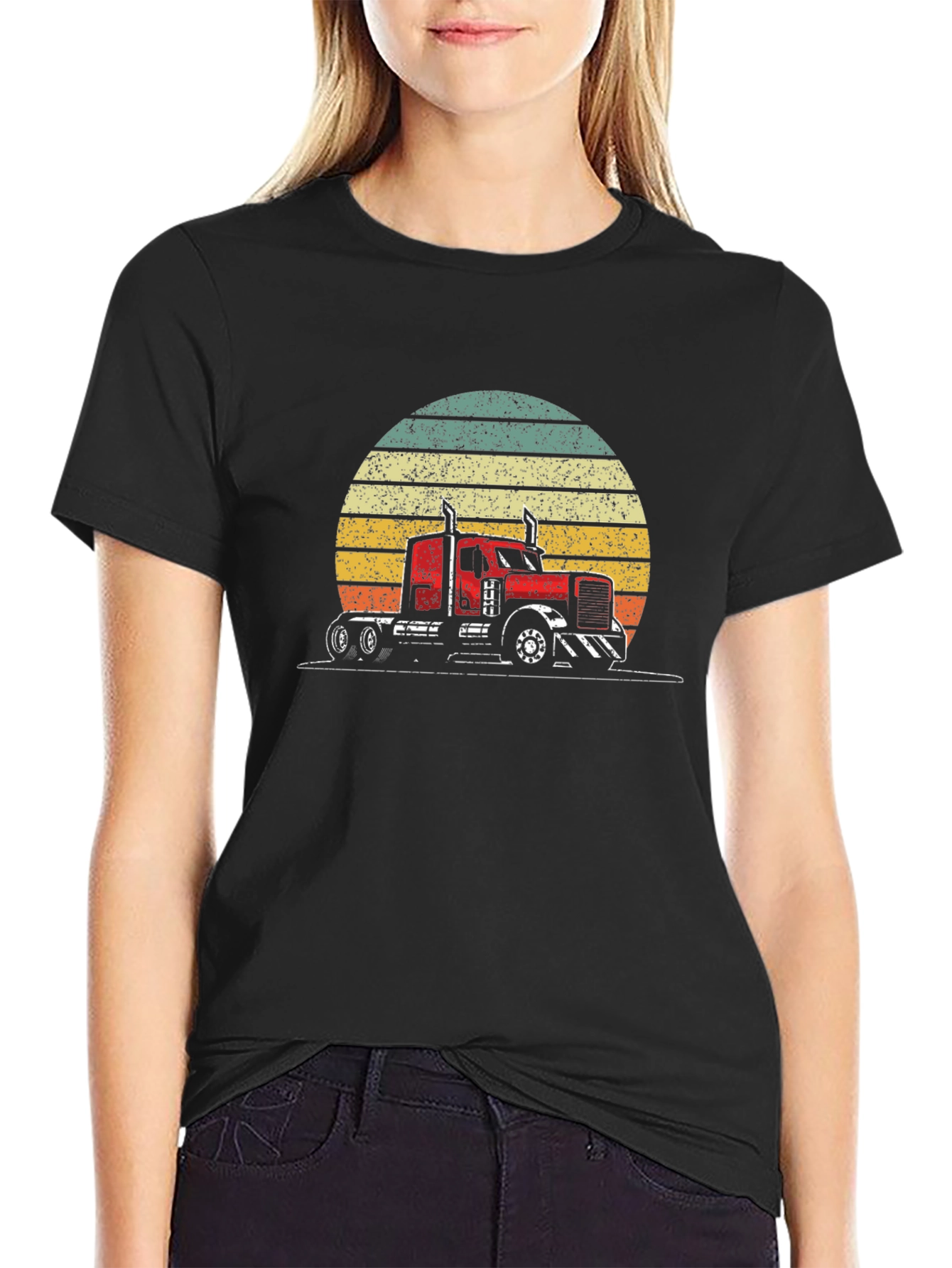Vintage Truck Graphic Tee - Classic Style