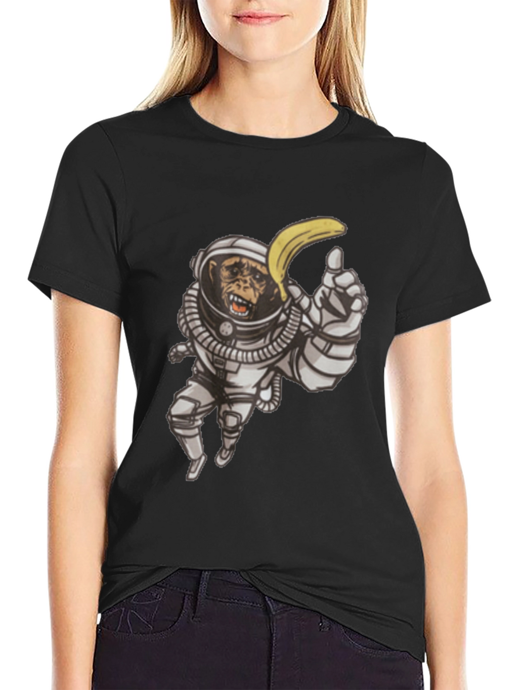 Ape Astronaut Graphic T-Shirt