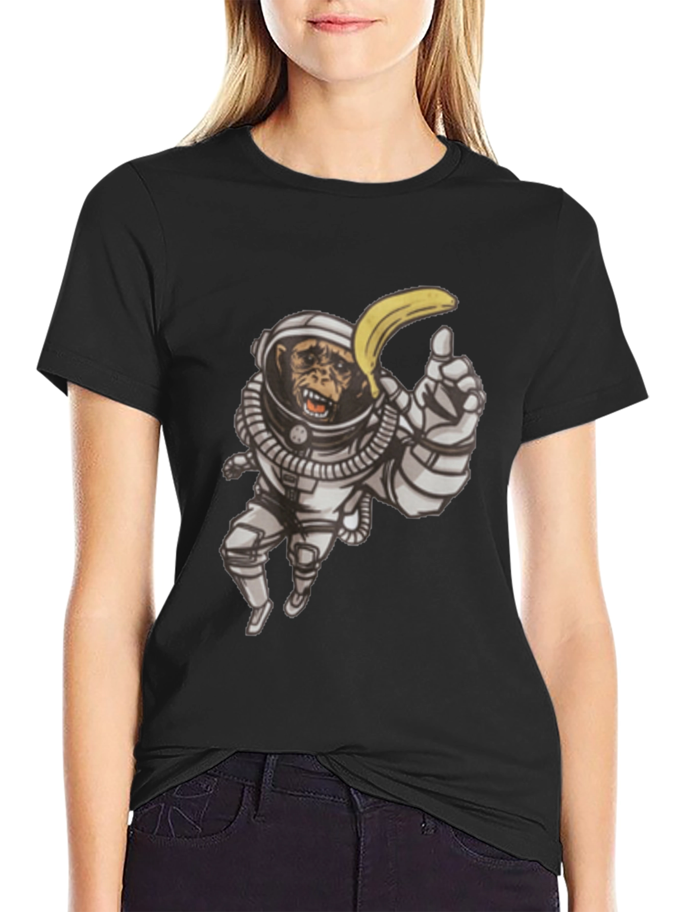 Ape Astronaut Graphic T-Shirt