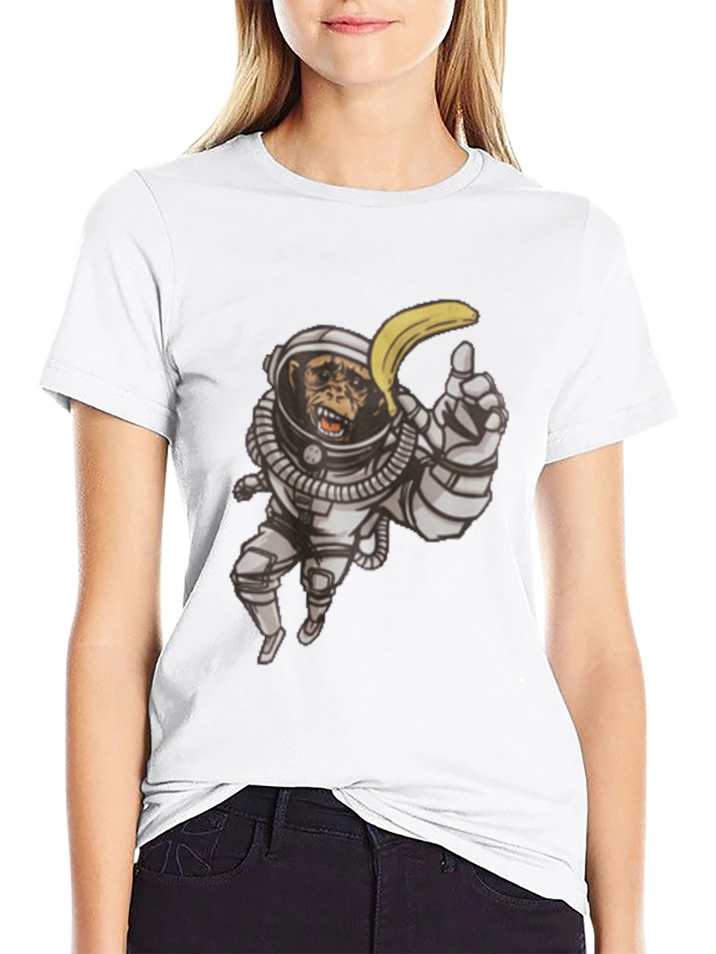 Ape Astronaut Graphic T-Shirt