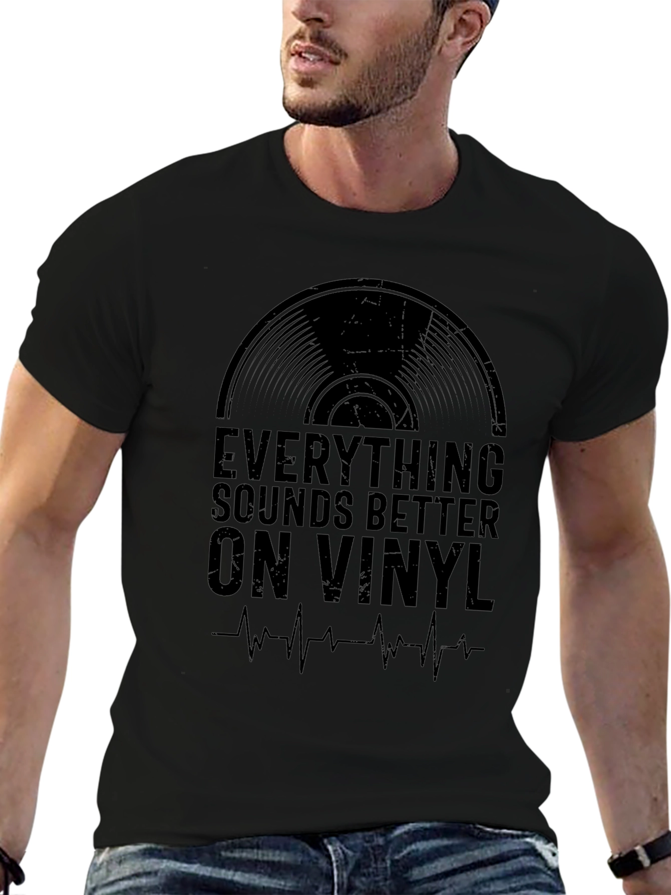 Everything Sounds Better On Vinyl Graphic T-Shirt