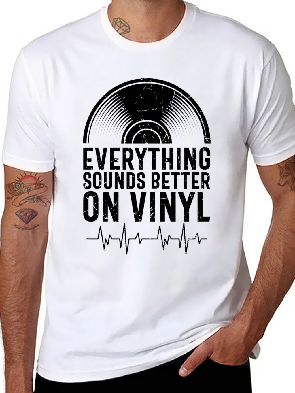 Everything Sounds Better On Vinyl Graphic T-Shirt