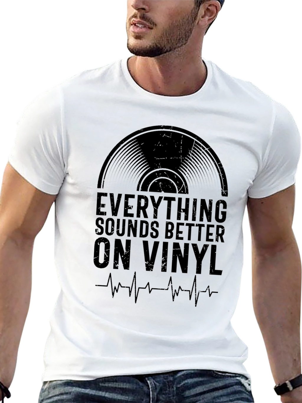 Everything Sounds Better On Vinyl Graphic T-Shirt