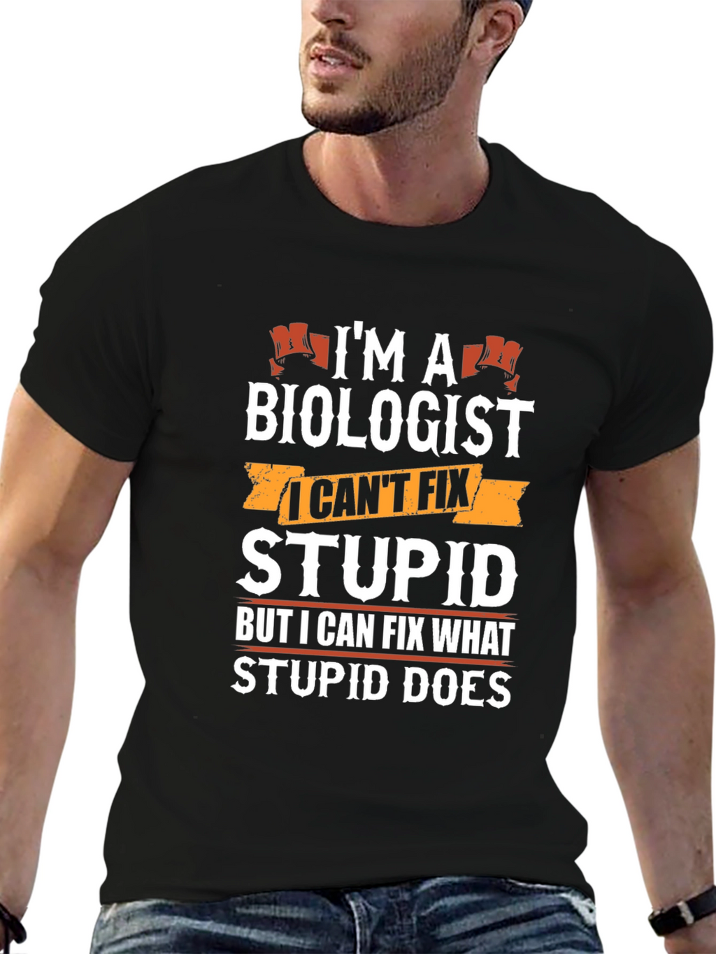 Biologist Funny Graphic T-Shirt