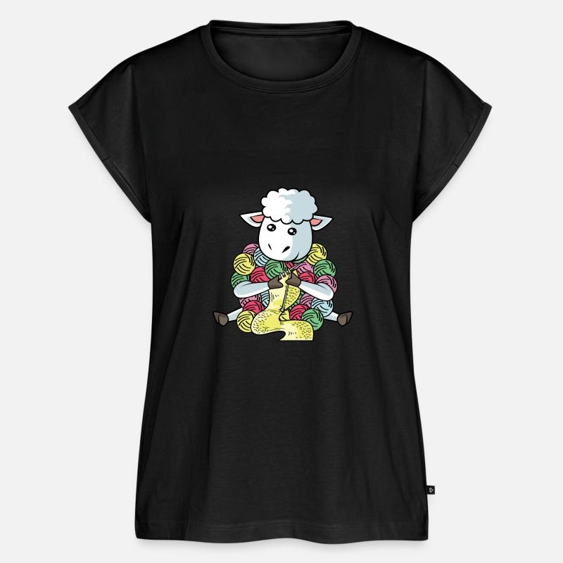 Knitting Sheep Knitter Gift