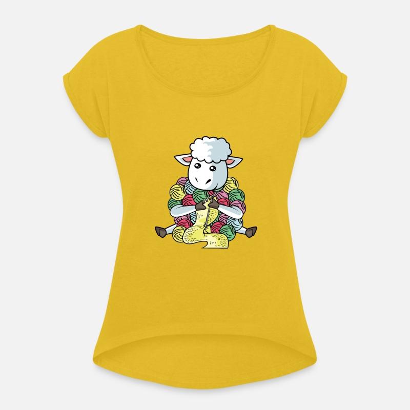 Knitting Sheep Knitter Gift