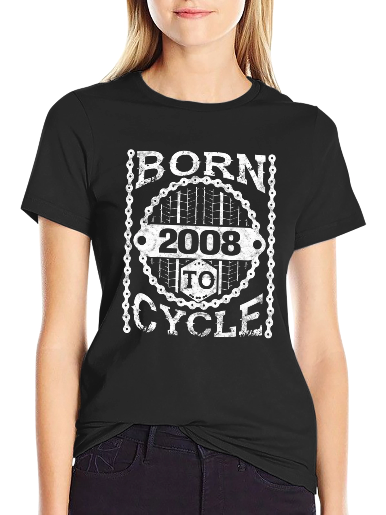 Born to Cycle 2008 T-Shirt