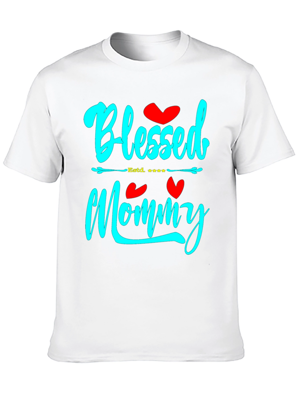Blessed Mommy Graphic T-Shirt
