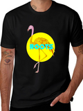 Flamingo Graphic Tee - Roots Design