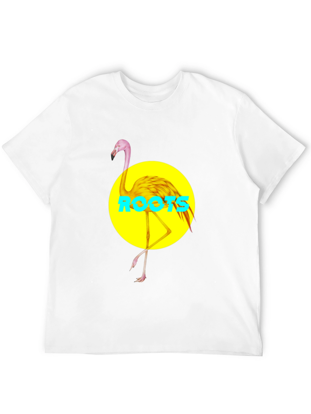 Flamingo Graphic Tee - Roots Design