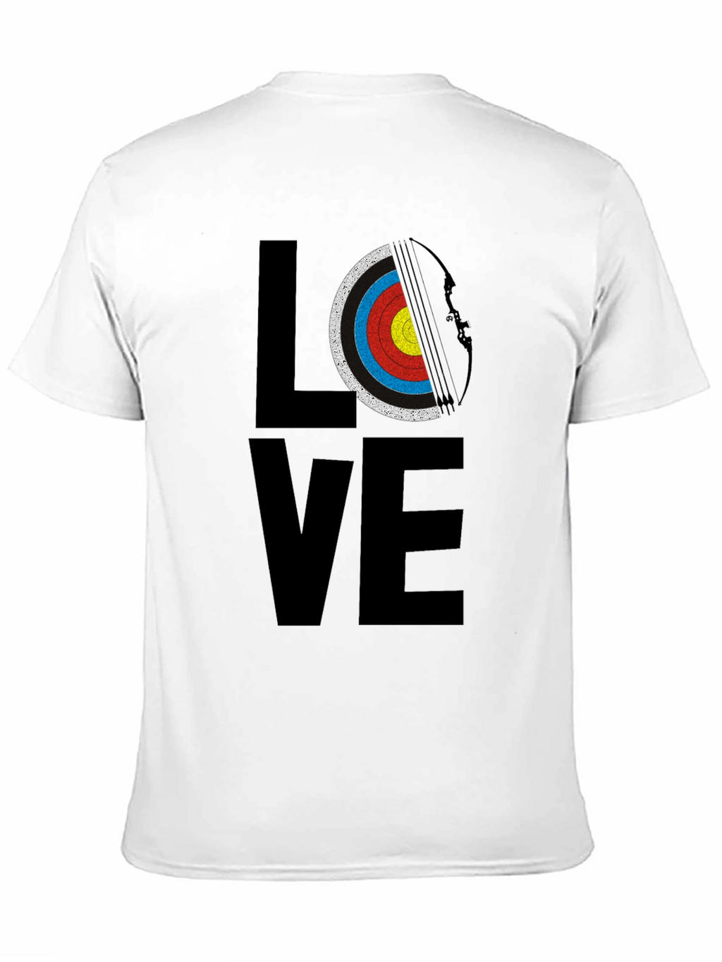 Archery Love T-Shirt - Bow and Arrow Target Tee