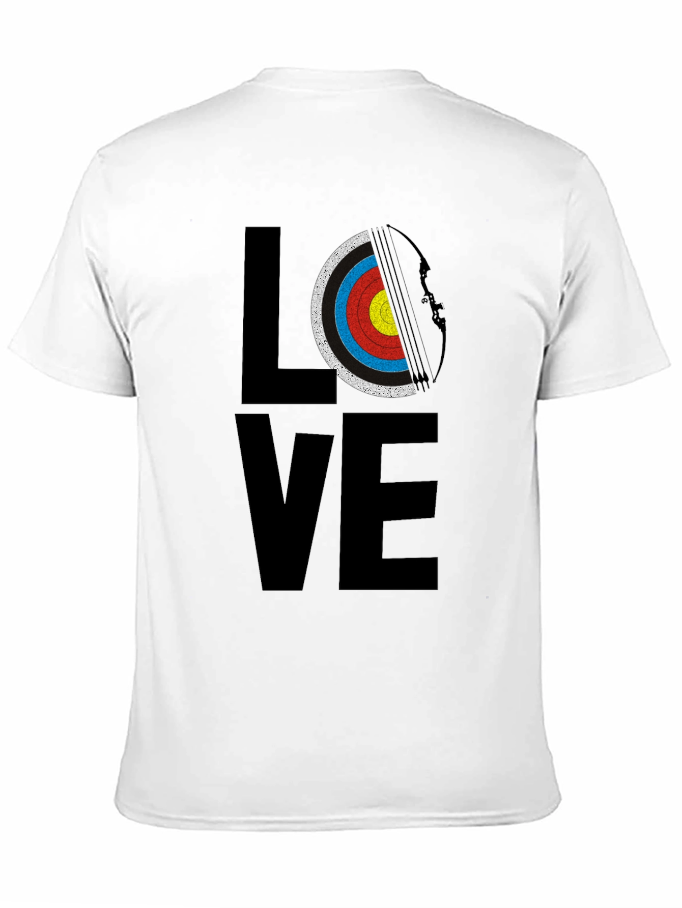 Archery Love T-Shirt - Bow and Arrow Target Tee
