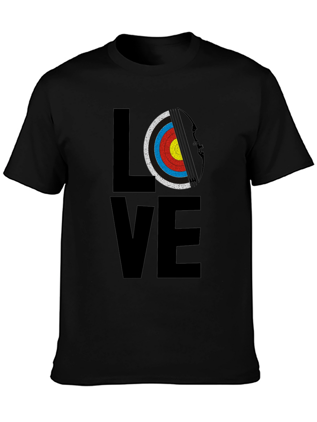 Archery Love T-Shirt - Bow and Arrow Target Tee