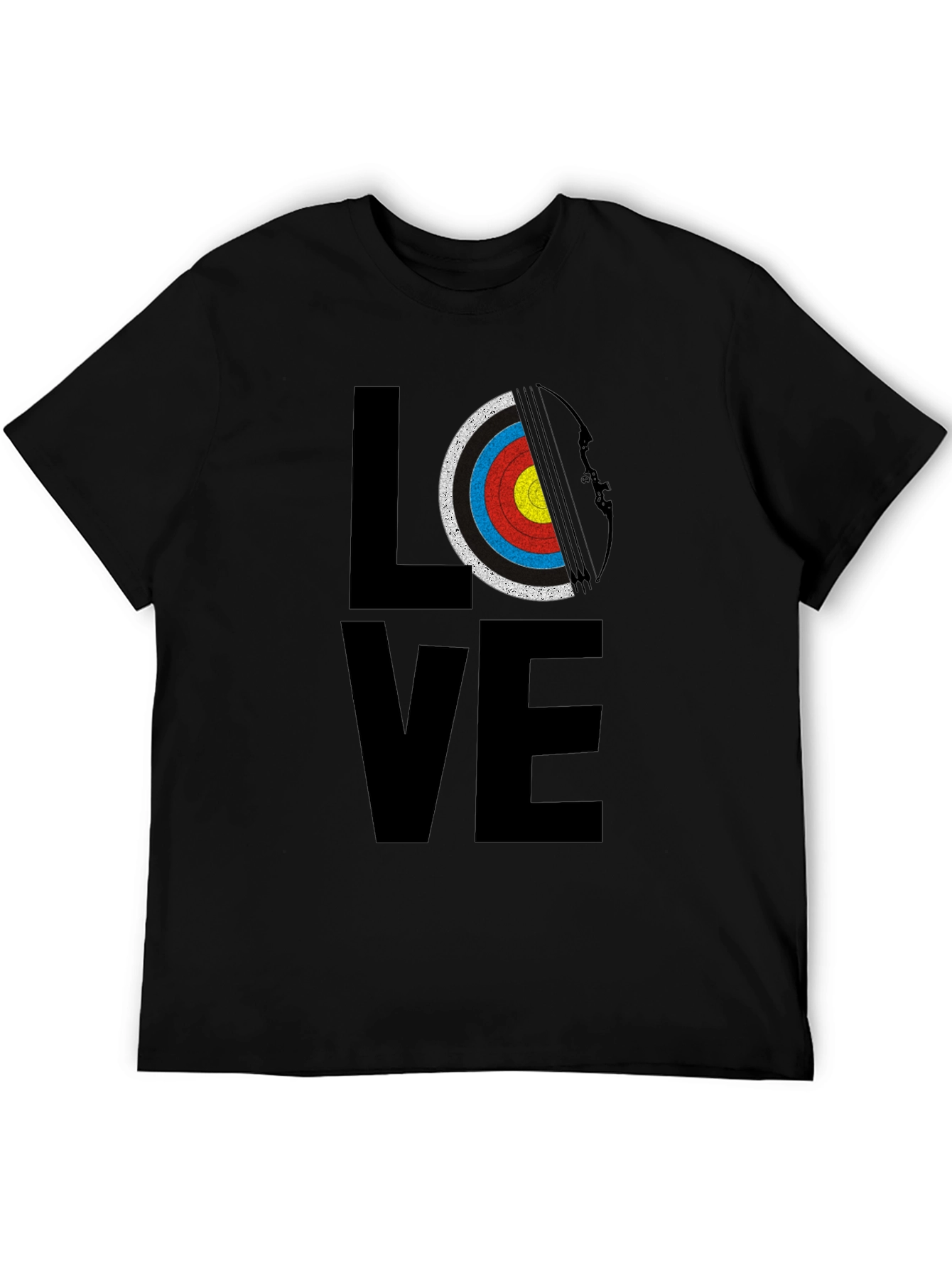 Archery Love T-Shirt - Bow and Arrow Target Tee