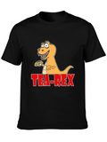 Tea Rex T-Shirt: Dinosaur with Tea Funny Graphic Tee