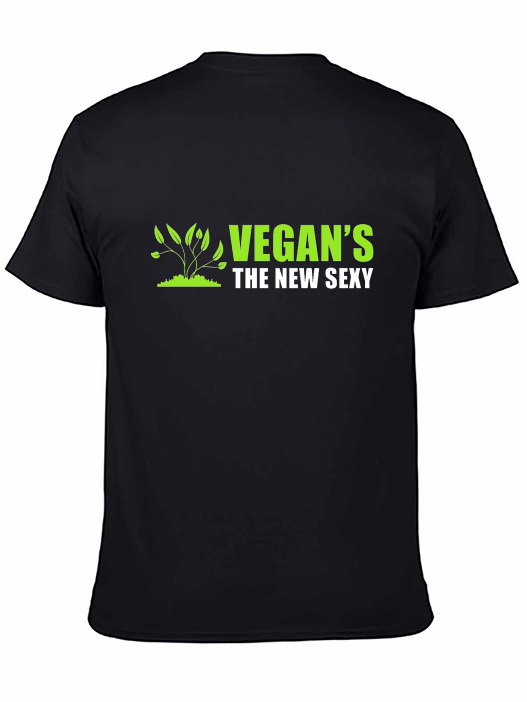 Vegans the New Sexy Black T-Shirt