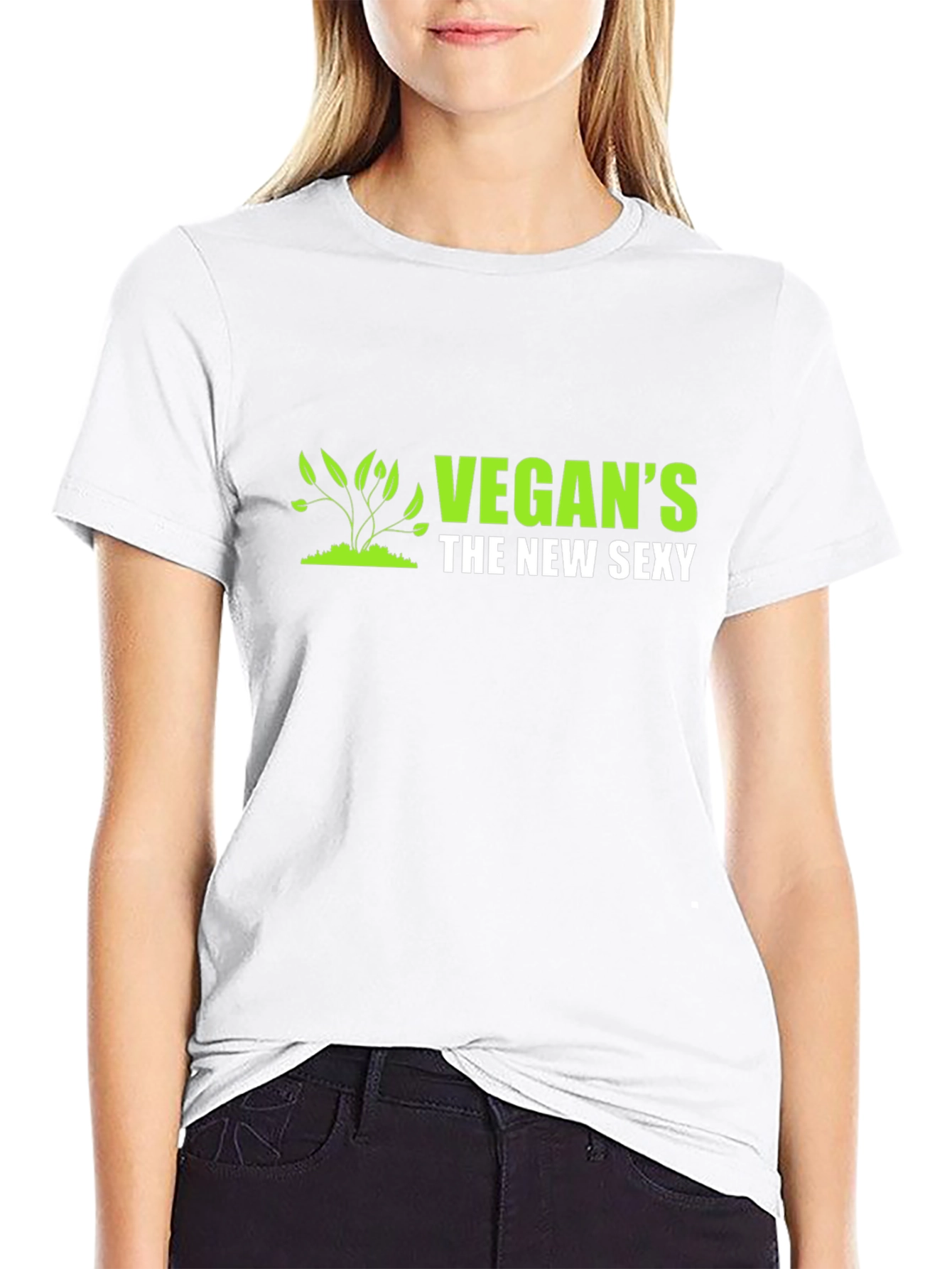 Vegans the New Sexy Black T-Shirt